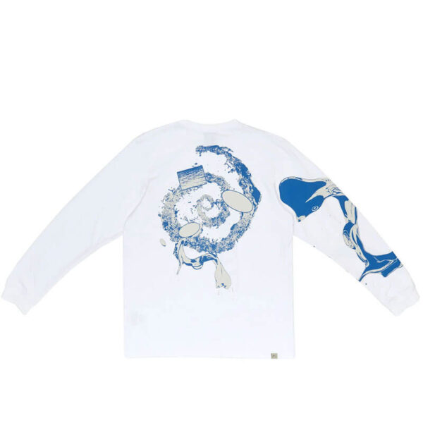 Floatation LS Tee - White