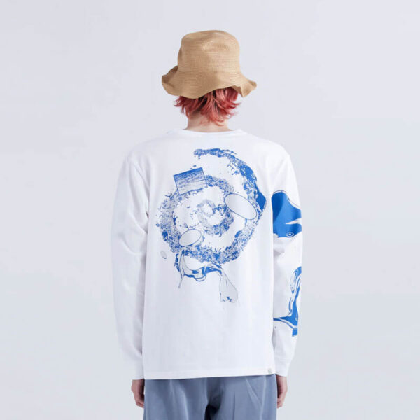 Floatation LS Tee - White