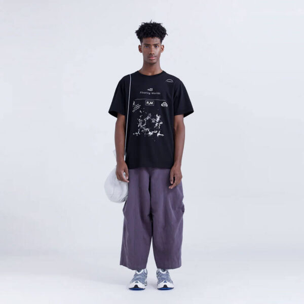 Floating Pondering Wide Pant - Charcoal