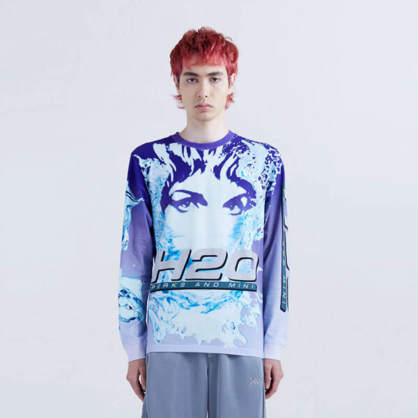 Splash All Over LS Tee - Splash
