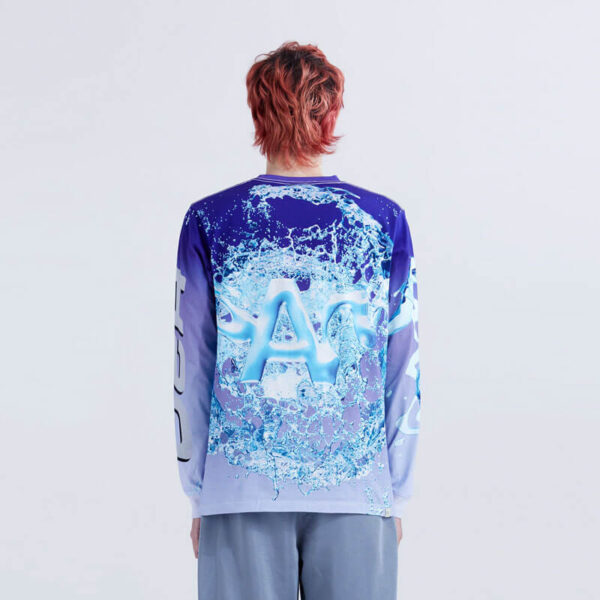 Splash All Over LS Tee - Splash
