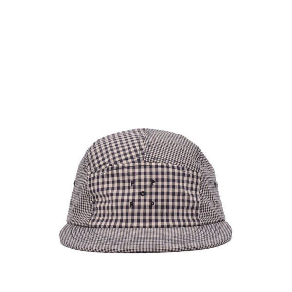 POP-FivePanel-Hat-Black-White-Gingham