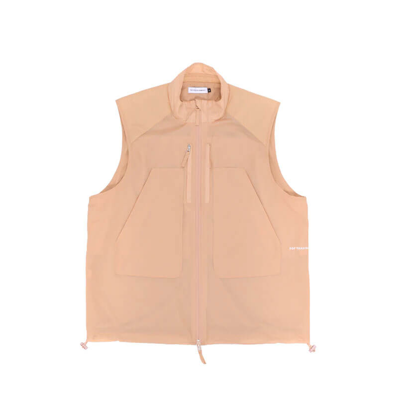 POP TRADING CO. Safari Vest - Sesame | THEROOM