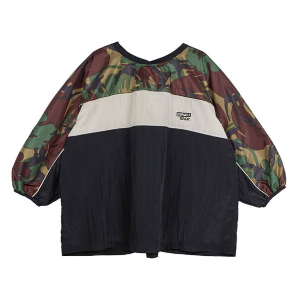 Camo Panel Pullover - Multi