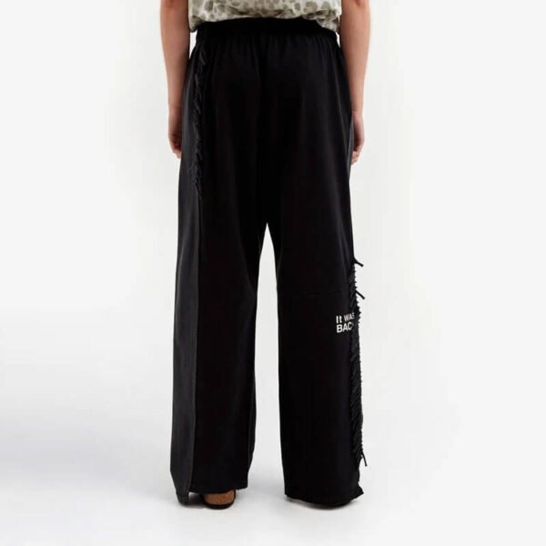 STAND-ALONE-Fringe-Panel-Pant-Black