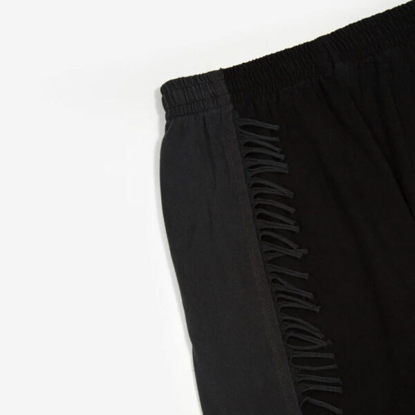 Fringe Panel Pant - Black