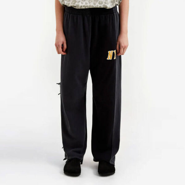 Fringe Panel Pant - Black