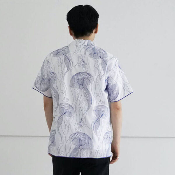 Cotton Embroidery Shirt - White