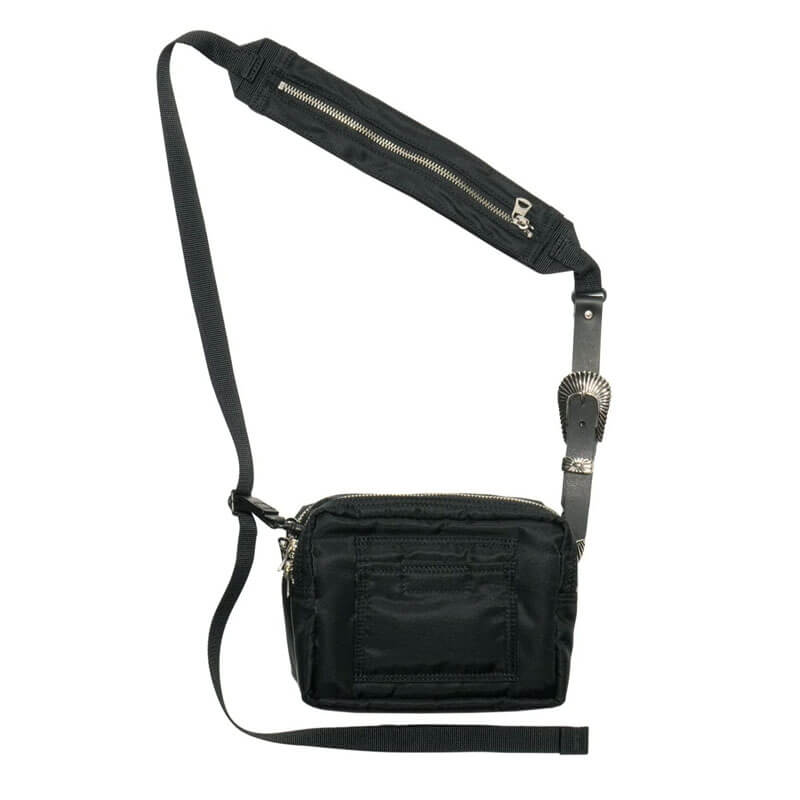 TOGA x PORTER Embellished Belt Bag - Black