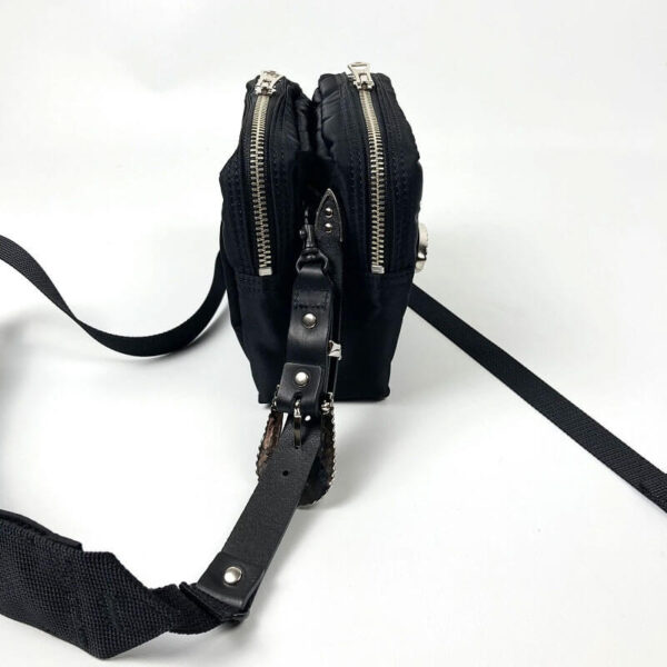 TOGA x PORTER Embellished Belt Bag - Black