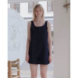 BASERANGE Tank Romper Raw Denim2