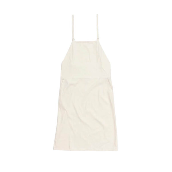 BASERANGE long strap overall dress undyed1