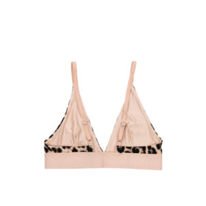 BASERANGE triangle bra leopard 4