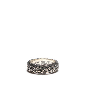MAPLE Floral Band Ring - Silver 925
