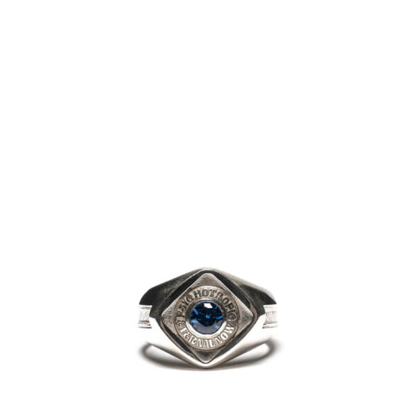 MAPLE Psychotropic Class Ring - Silver 925 / Sapphire