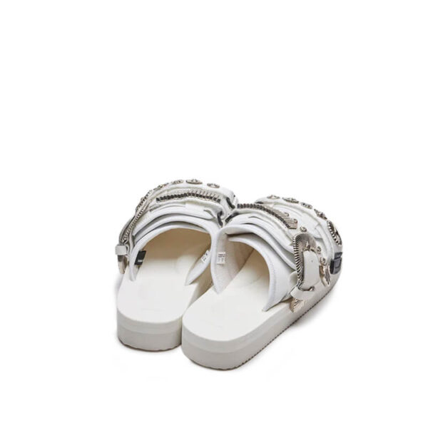 TOGA x SUICOKE Moto Sandals - White