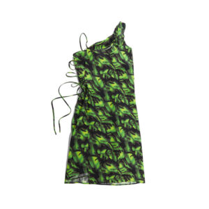 WOOD WOOD Cole Two Layered Dress - Green