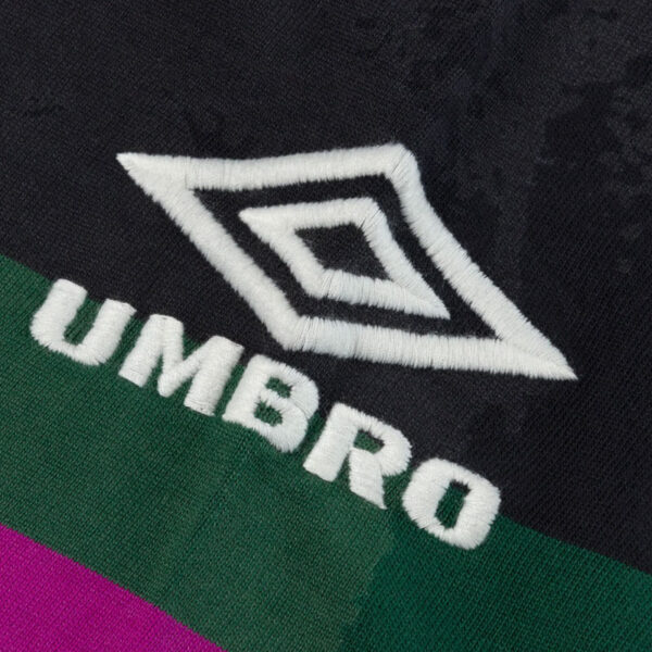 ARIES x UMBRO Lasered Rugby Shirt - Black / Purple