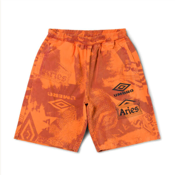 ARIES x UMBRO Pro 64 Short - Orange