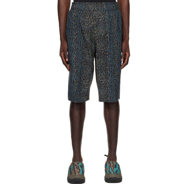 SOUTH2 WEST8 Army String Short - Leopard Flannel Pt