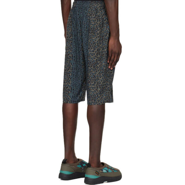 SOUTH2 WEST8 Army String Short - Leopard Flannel Pt