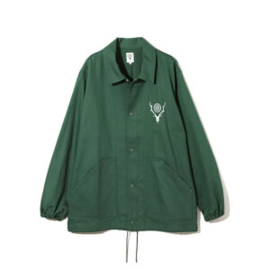 SOUTH2-WEST8-Coach-Jacket-Green