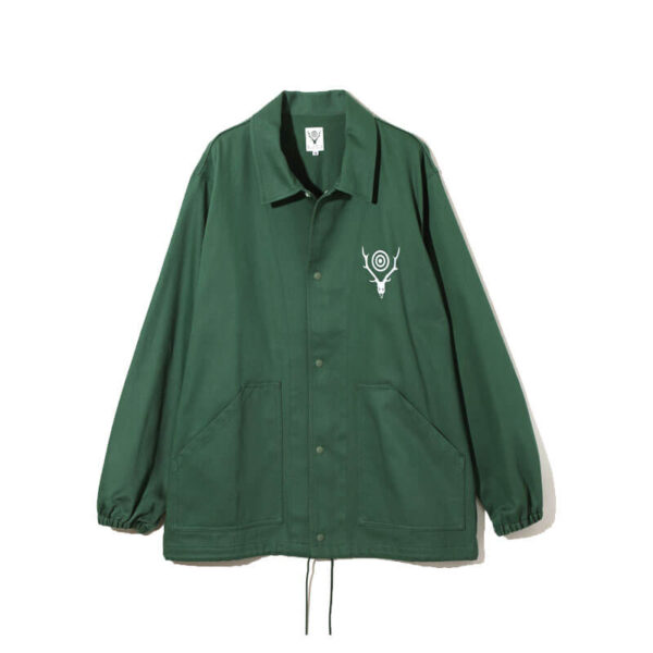 SOUTH2 WEST8 Coach Jacket - Green