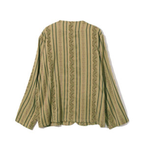 SOUTH2 WEST8 P.P. Cardigan - Ethnic Jq. Olive