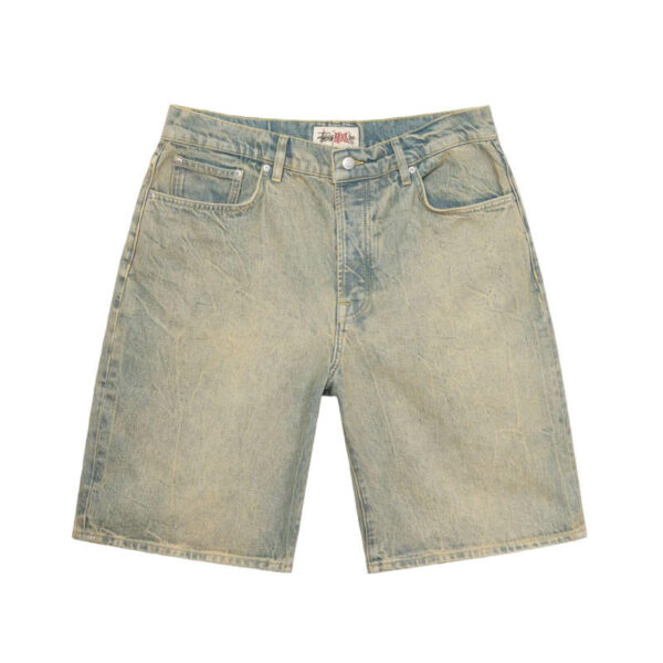 STUSSY Denim Big Ol' Short - Sand Wash