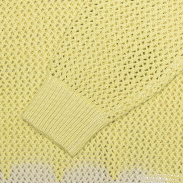 STUSSY Pig Dyed Loose Gauge Sweater - Tie Dye Yellow