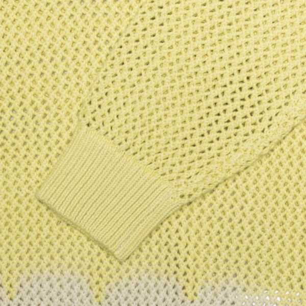 STUSSY Pig Dyed Loose Gauge Sweater - Tie Dye Yellow