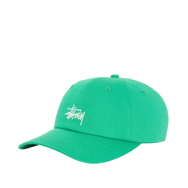 STUSSY Stock Low Pro Cap - Green