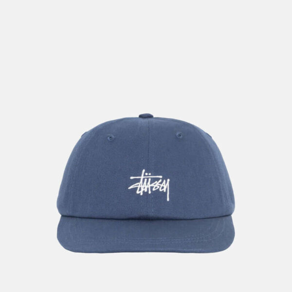 STUSSY Stock Low Pro Cap - Navy