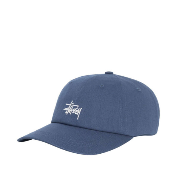 STUSSY Stock Low Pro Cap - Navy