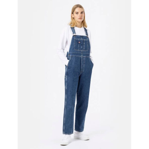 DICKIES classic denim bib classic blue 4