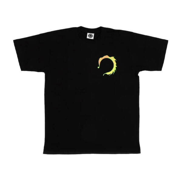 GMT e ruscha v swirl ss tee acid black1