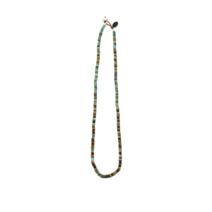 MIKIA Heishi Beads Necklace - Turquoise Mix