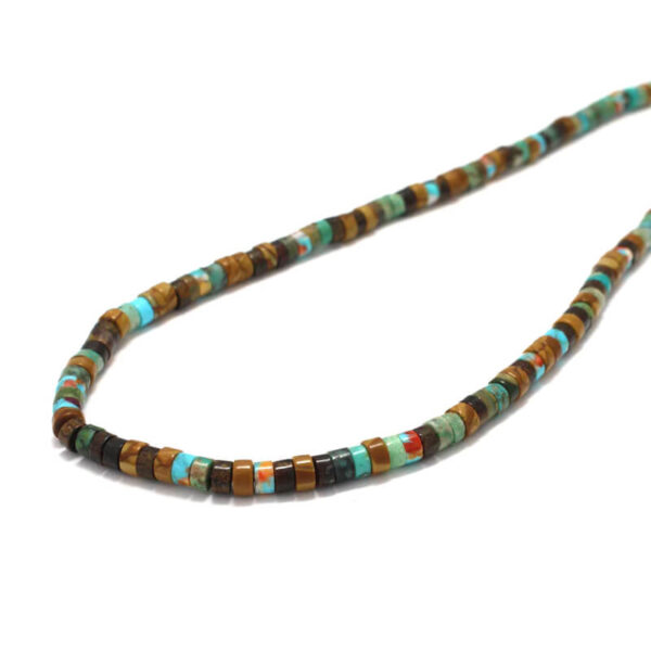 MIKIA beads necklace turquoise mix3