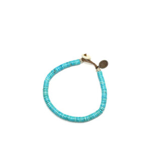 MIKIA heishi beads bracelet turquoise 1