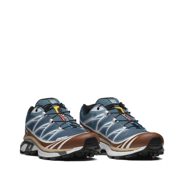 SALOMON XT6 Aegean Blue Tortoise Shell Hazelnut2