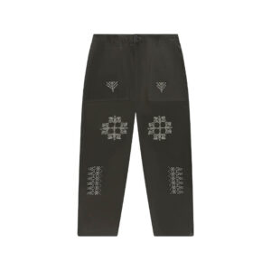 ADISH Makhlut Worker Chino Pants - Dark Brown