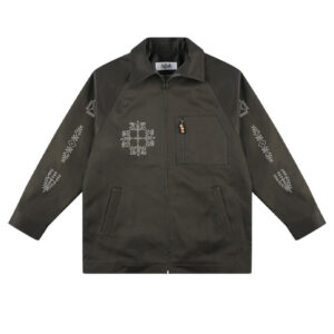 ADISH Raglan Makhlut Jacket - Dark Brown