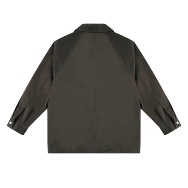 ADISH Raglan Makhlut Jacket - Dark Brown