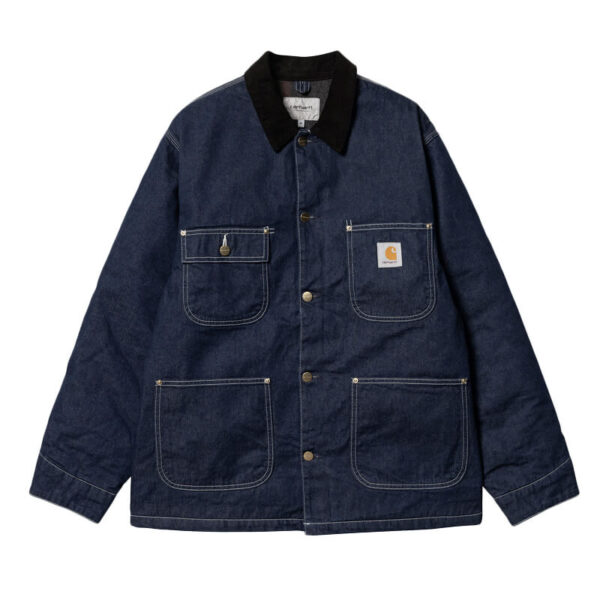 CARHARTT og chore coat blue black one wash1