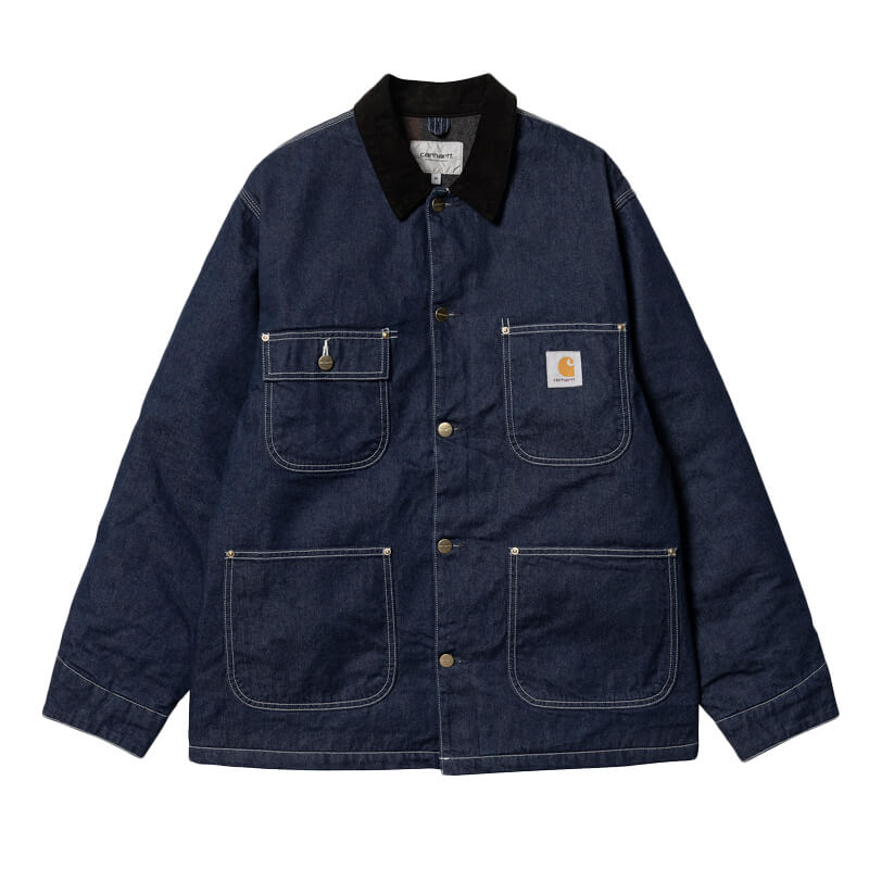 CARHARTT WIP OG Chore Coat - Blue / Black | THEROOM