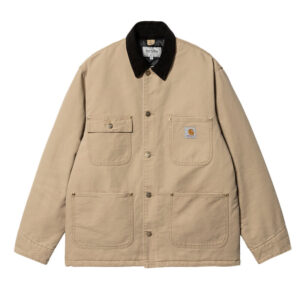 CARHARTT og chore coat dusty brown black1