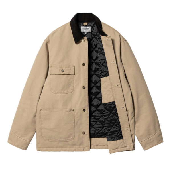 CARHARTT og chore coat dusty brown black3