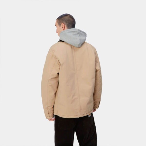 CARHARTT og chore coat dusty brown black6