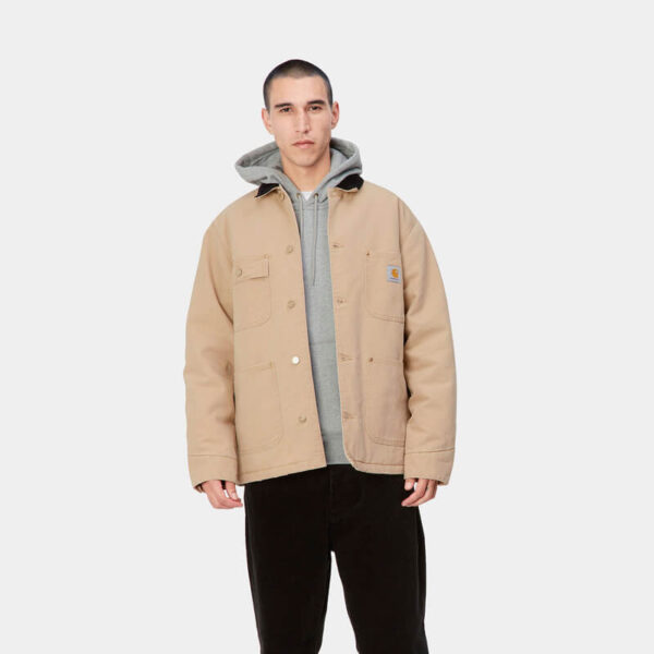 CARHARTT og chore coat dusty brown black7