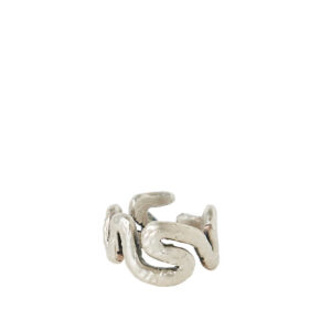 HERESY Wyrm Ring Oxidised Silver1